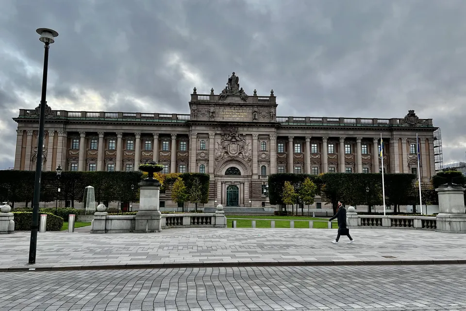 Le Parlement de Suède (Riksdag)