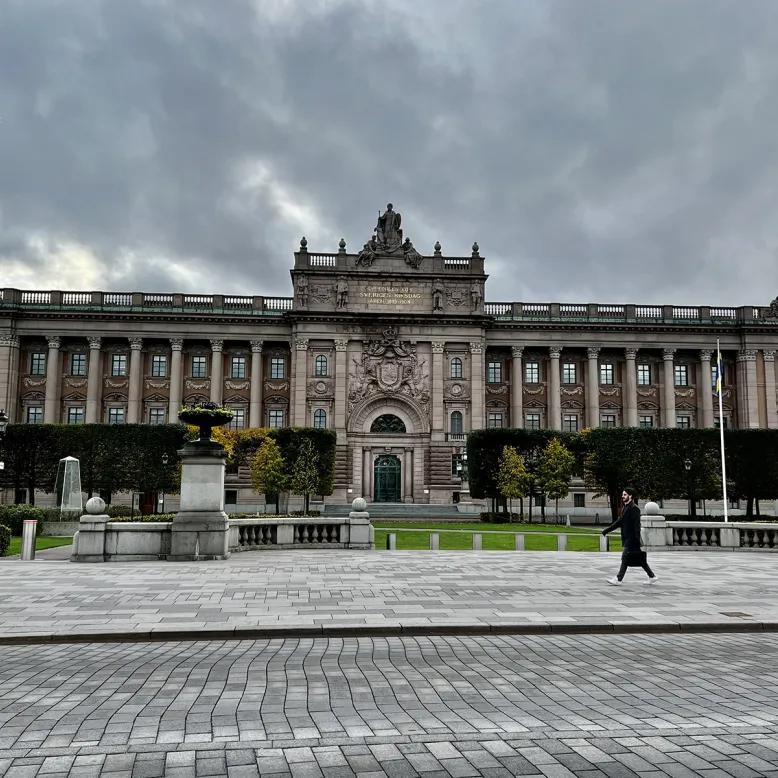 Le Parlement de Suède (Riksdag)