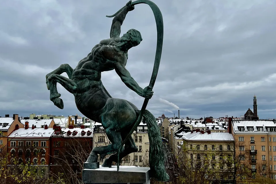 Kentaur - sculpture