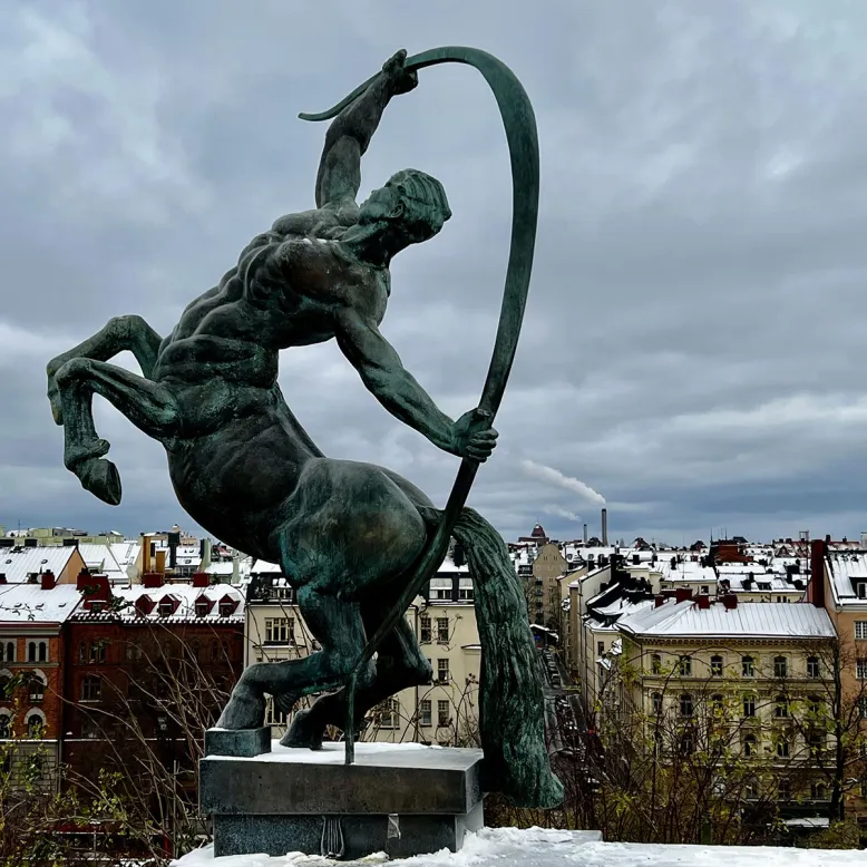 Kentaur - sculpture