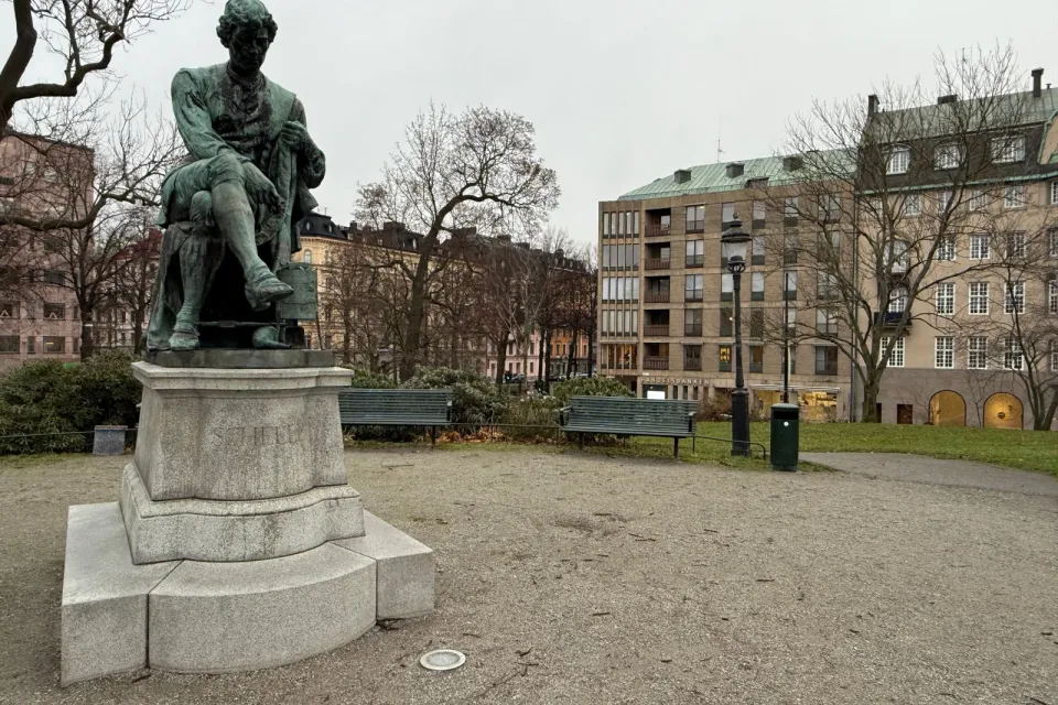 Chemist Carl Wilhelm Scheele Statue