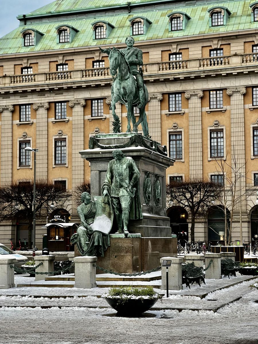 Gustavus Adolphus of Sweden statue