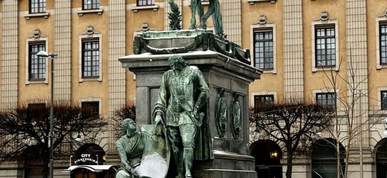 Gustavus Adolphus of Sweden statue