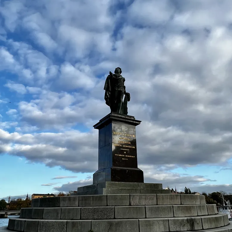 Gustav III statue