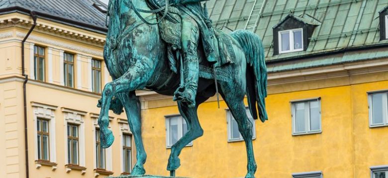 Charles XIV John's statue