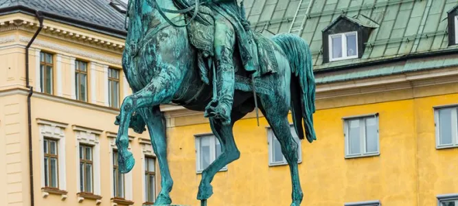 Charles XIV John's statue