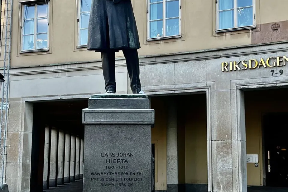 Lars johan hierta monument