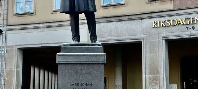 Lars johan hierta monument