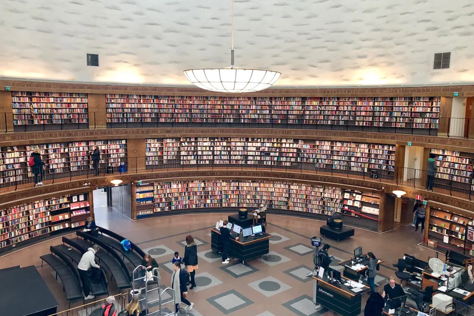 Bibliothèque publique de Stockholm (Stockholms ...