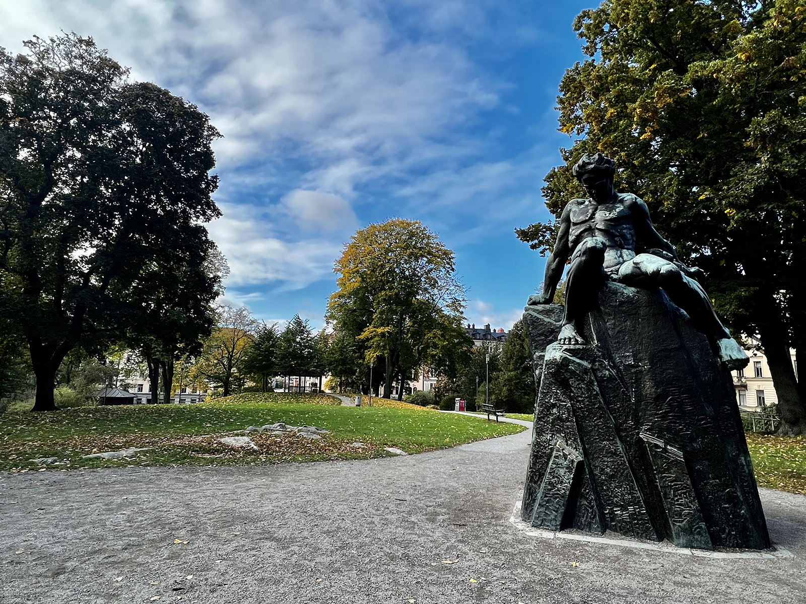 August Strindberg Statue
