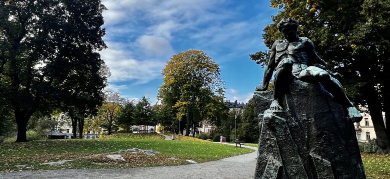 August Strindberg Statue