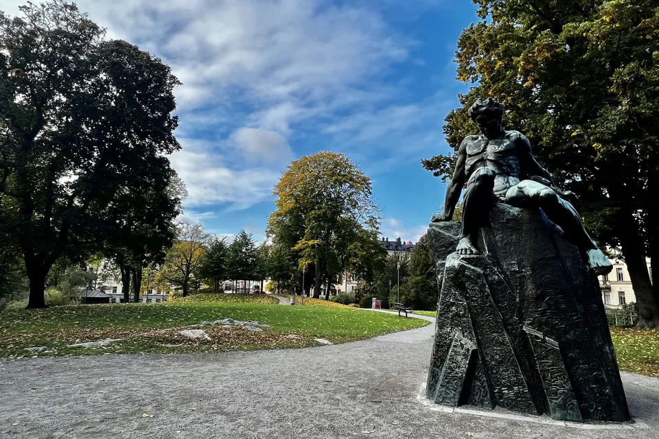 August Strindberg Statue
