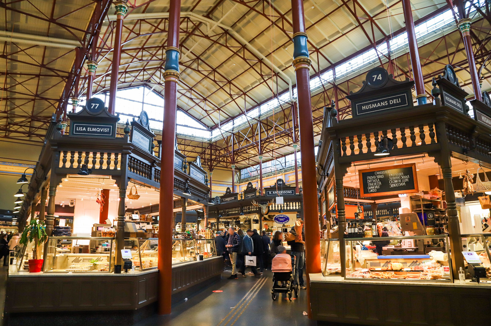 Escapade gourmande aux Halles de Östermalms Sa ...