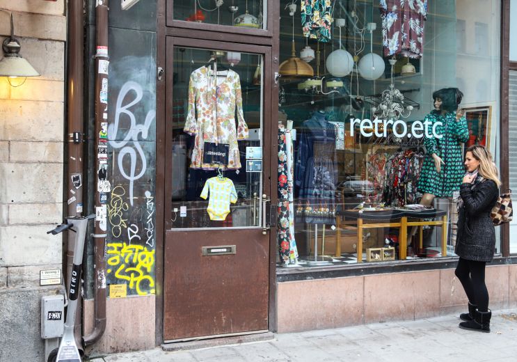 Shopping vintage dans Sofo, le quartier «tenda ...