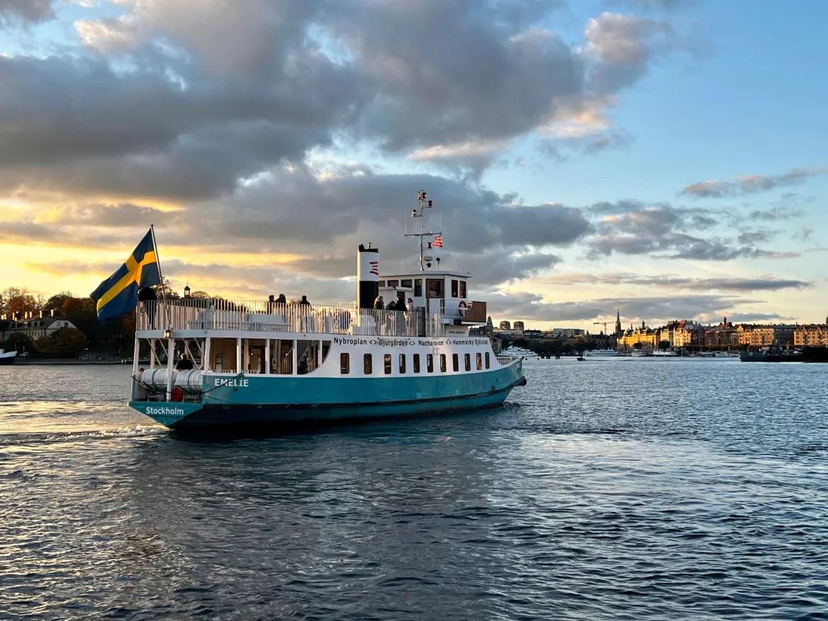 Bateau Stockholm