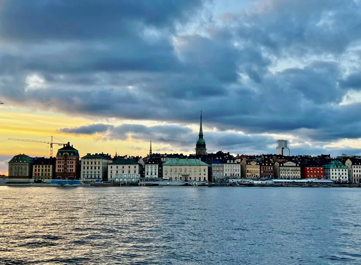 Coucher du Soleil sur Gamla Stan
