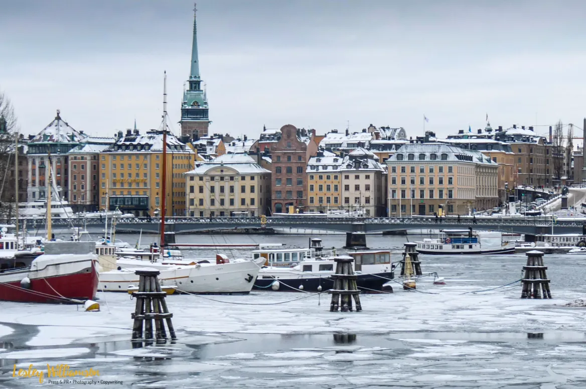 Stockholm sous la neige