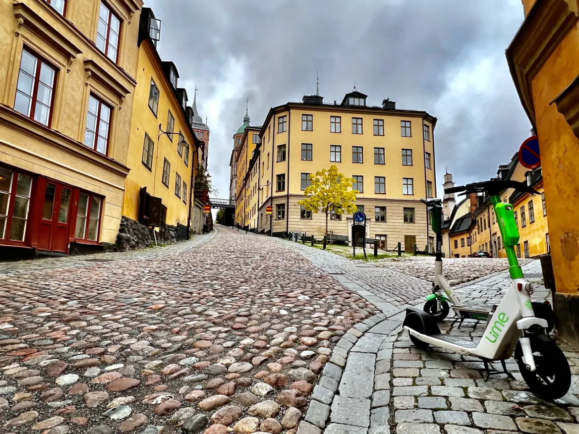 Stockholm by scooter