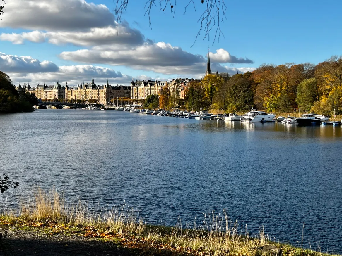 Coucher du soleil Stockholm
