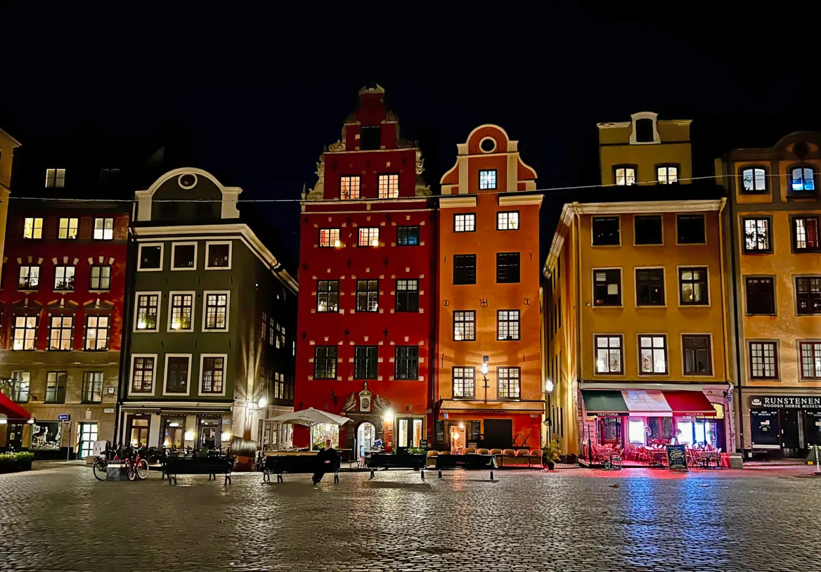 Stockholm la nuit, gamla stan