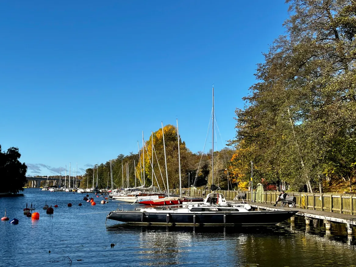 Langholmen bateaux