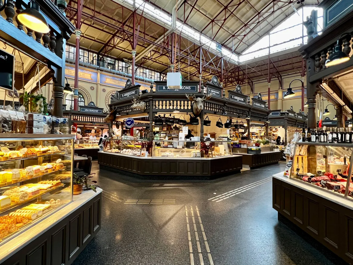 Marché couvert de Ostermalm