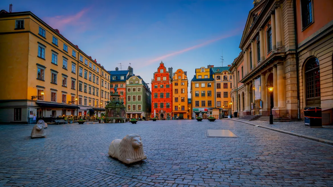 Gamla Stan la nuit