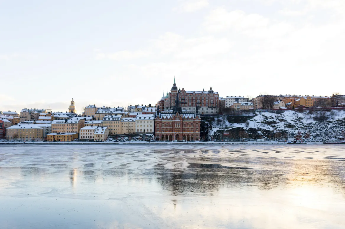 Södermalm in winter photo: jon-flobrant-unsplash