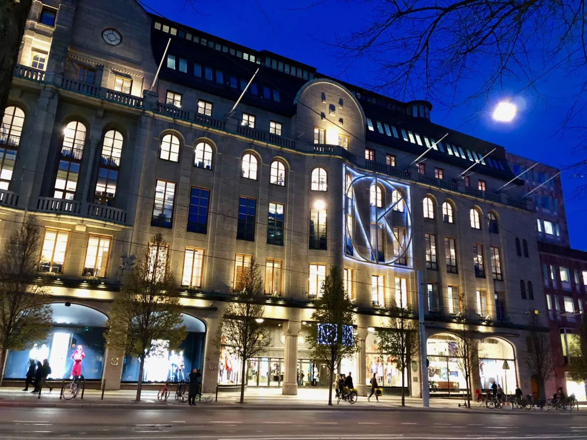 NK Store at Night