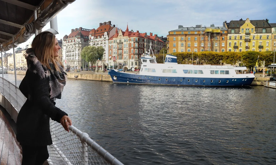 Explore Stockholm aboard a boat