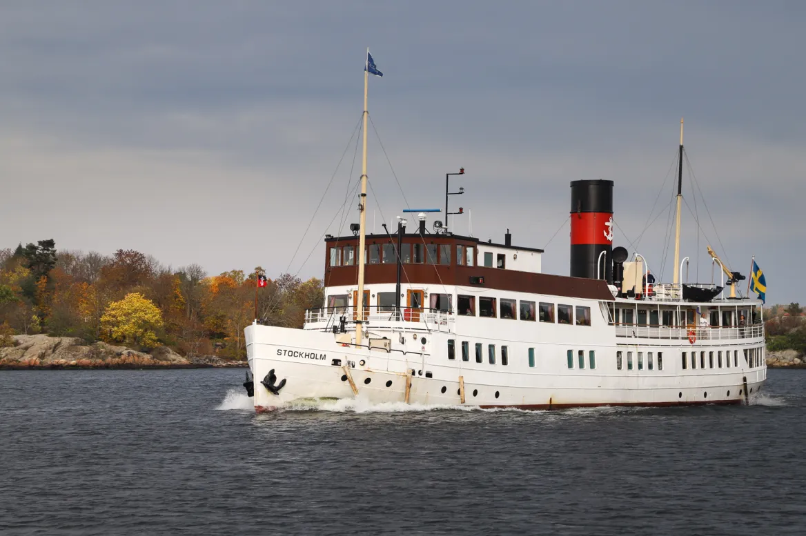 Explore Stockholm aboard a boat