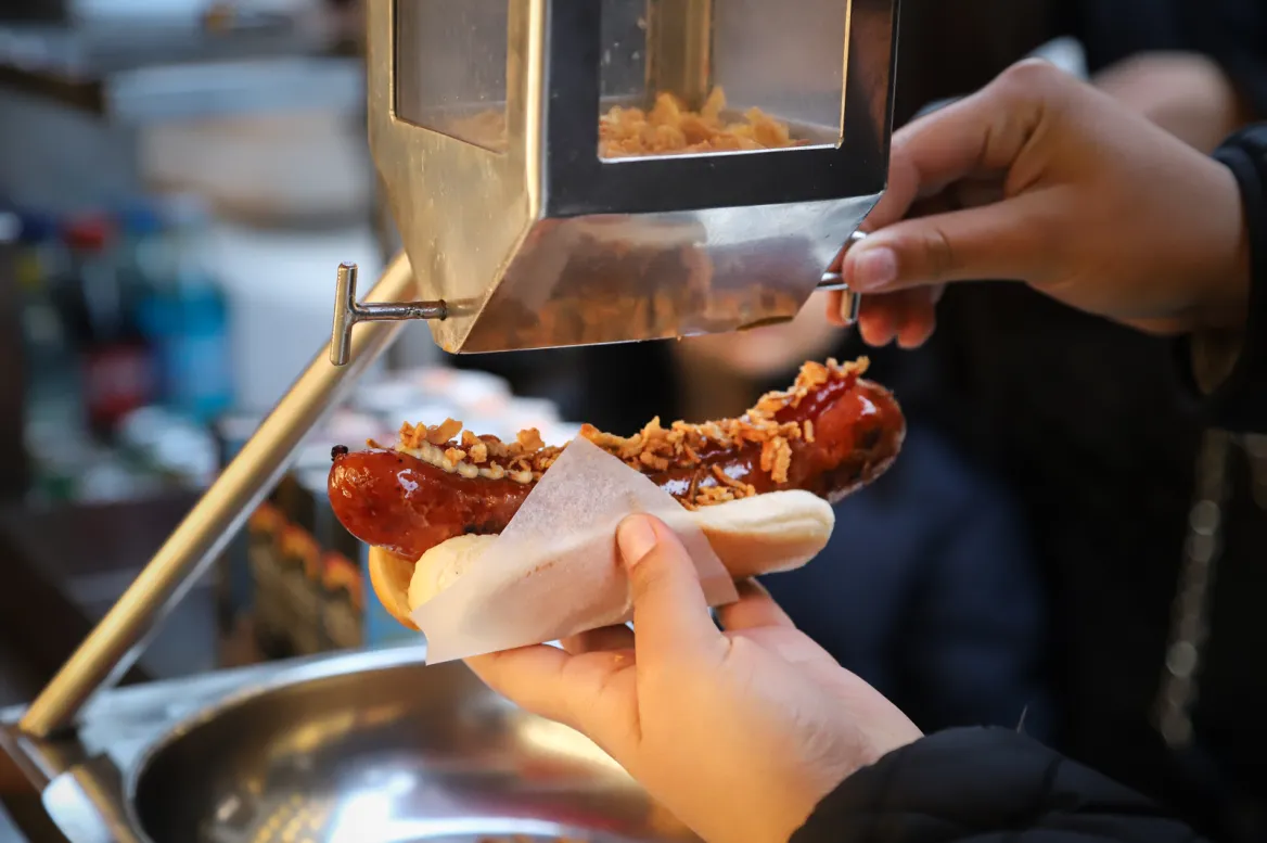 Swedish hot dog