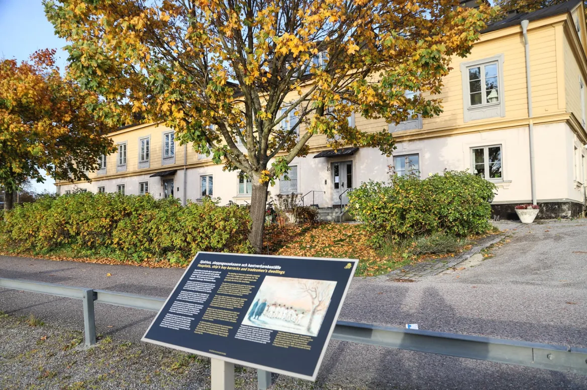 Old military buildings