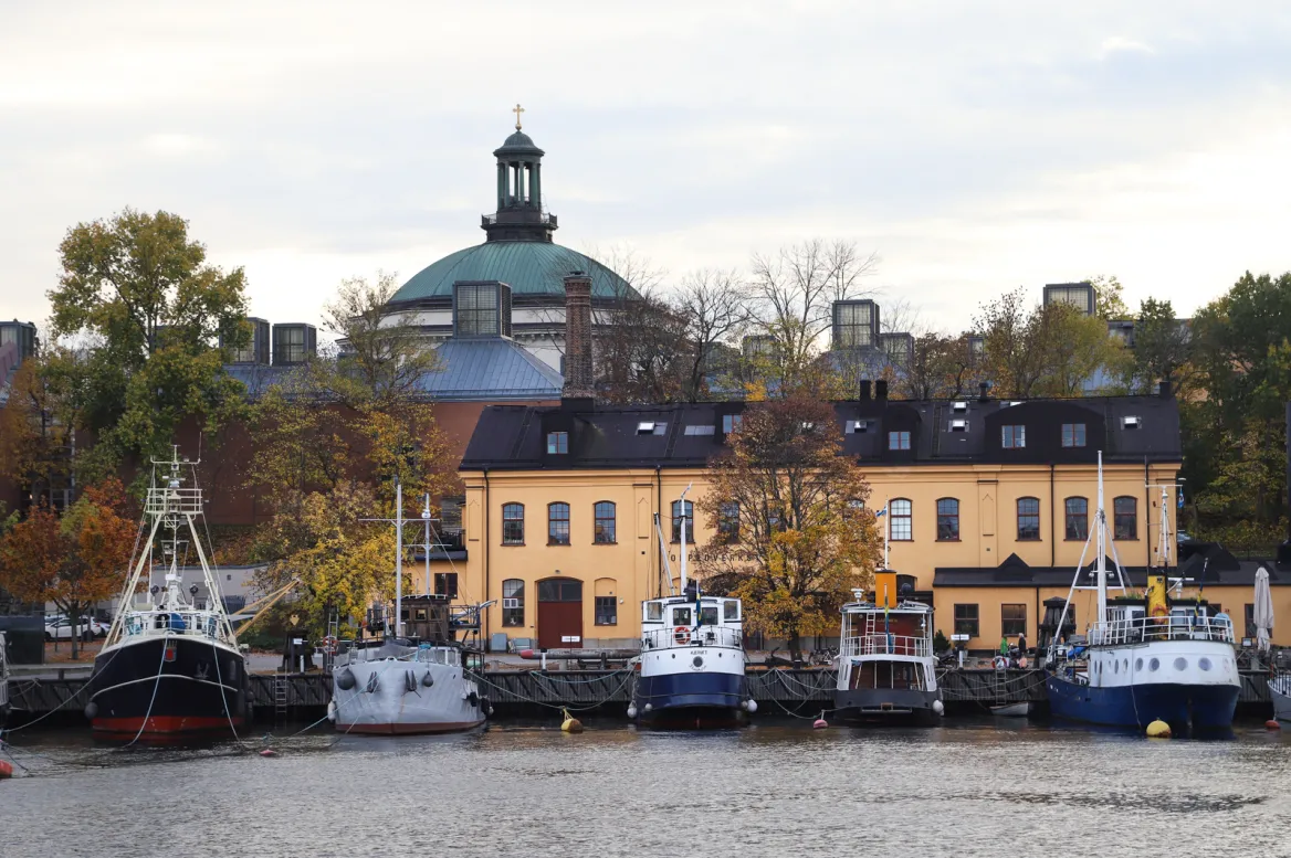 Historic marina docks