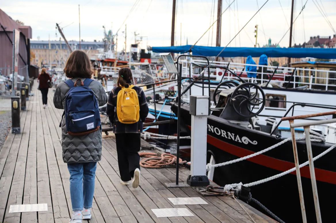Historic marina docks