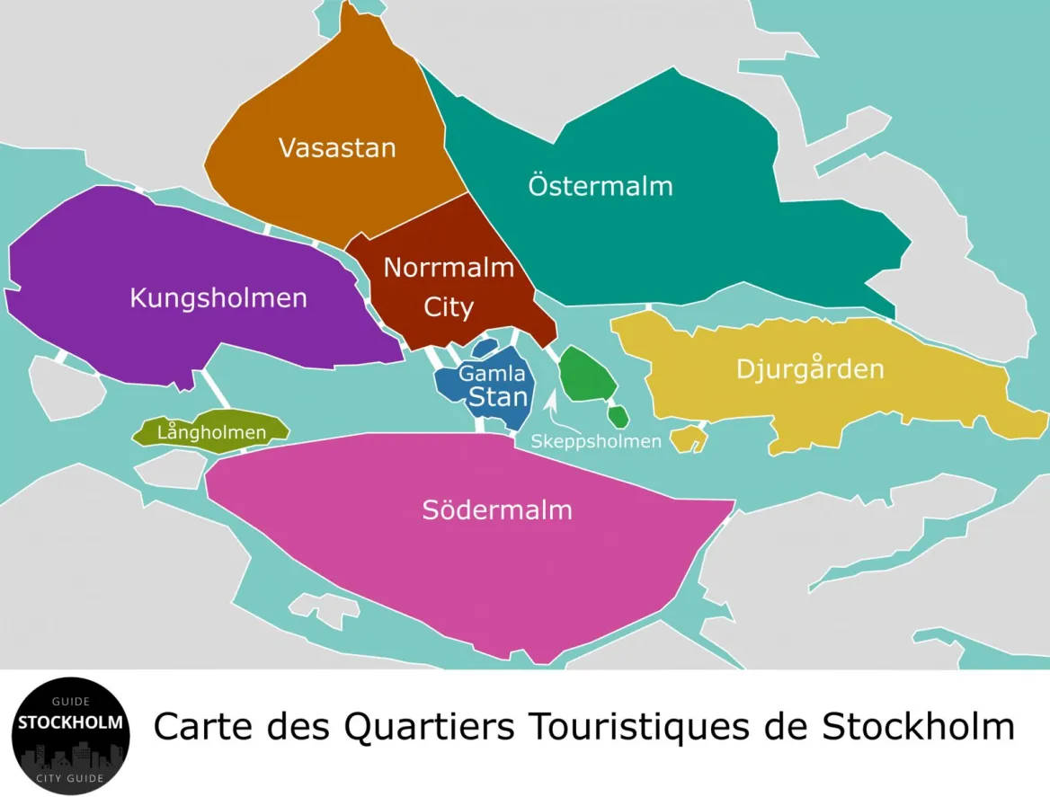 Stockholm by district