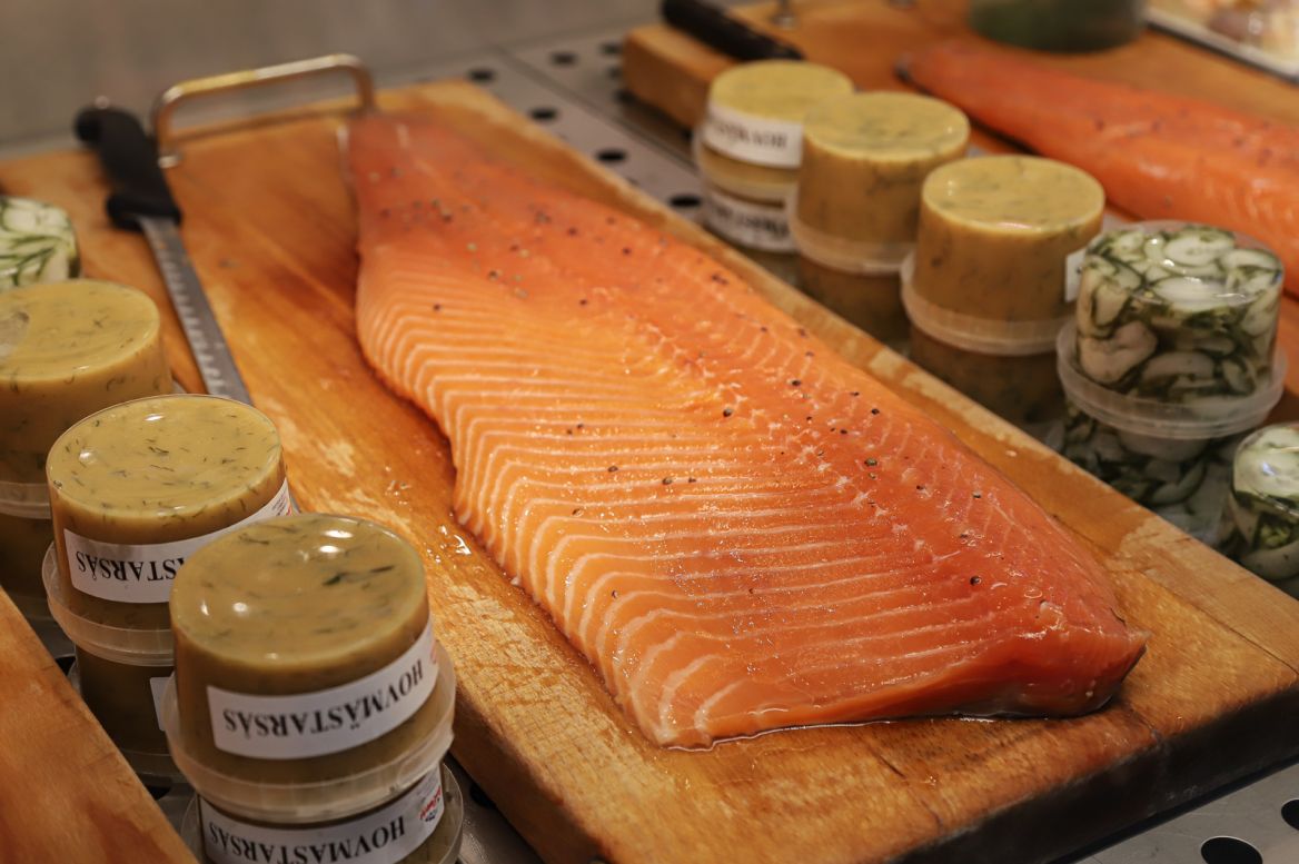 artisanal smoked salmon